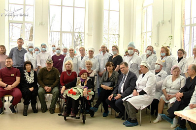 В Самарской области ветеран Великой Отечественной войны отметила вековой юбилей