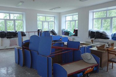 В Кинельском районе ремонтируют детский сад 