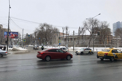 В Самаре на ряде улиц перестали работать светофоры