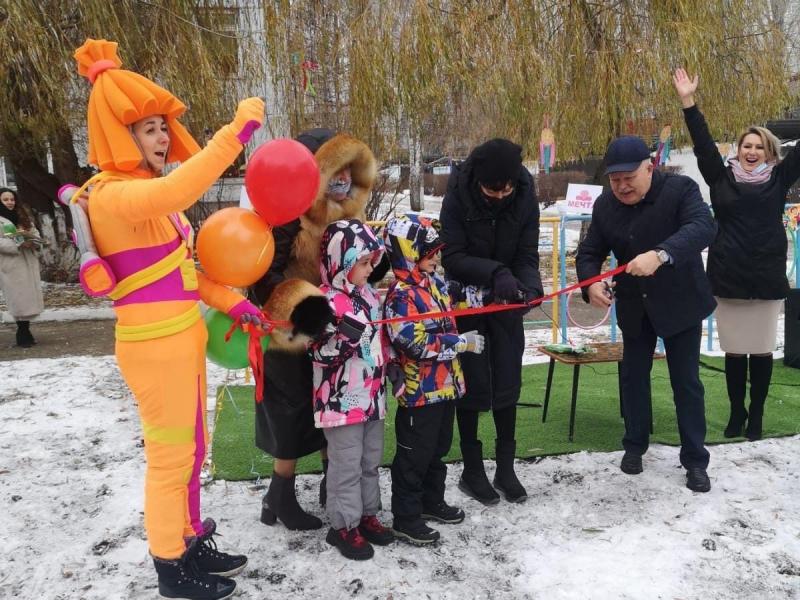 В Тольятти появилась специальная детская площадка для малышей, имеющих проблемы со зрением