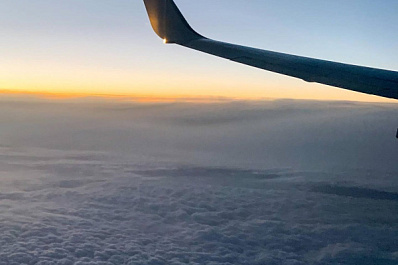 Самолет из Шарджи ушел на второй круг в небе над Самарой 