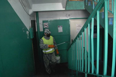 В регионе инспекторы ГЖИ более 7 тысяч раз проверили качество санобработки подъездов МКД