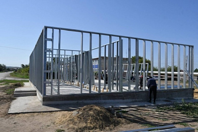 В селе Белозерки строится офис врача общей практики