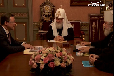 Судьбу Тольяттинского православного института обсудили Дмитрий Азаров и Патриарх всея Руси Кирилл