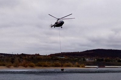 В Самаре 400 человек тушат лесной пожар