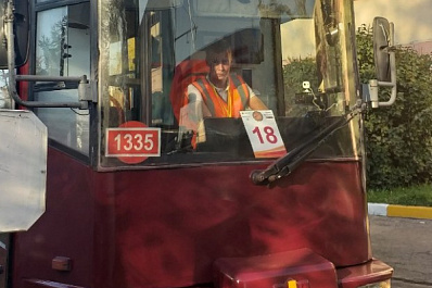 Водитель трамвая из Самары вошел в пятерку лучших по России