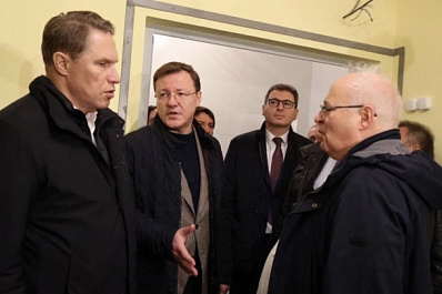 "Объект сдается с опережением графика": Михаил Мурашко поблагодарил Самарскую область за высокий темп строительства инфекционного корпуса