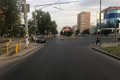 В Тольятти иномарка сбила велосипедиста