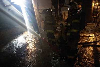 В пожаре на Новокуйбышевском НПЗ пострадал рабочий