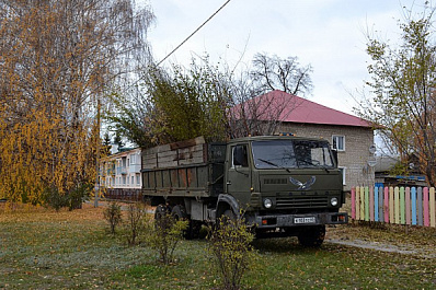 В Шигонском районе очистили от мусора волжский берег 