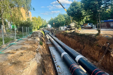 В селе Клявлино Самарской области продолжается реконструкция водовода