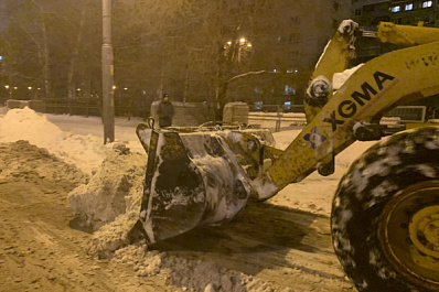 В Самаре объем вывозимого на полигоны снега увеличили до 8 тысяч тонн в сутки 