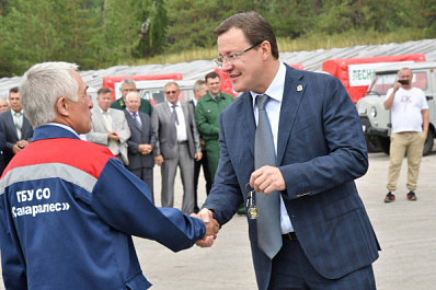 Для ликвидации лесных пожаров: Самарская область получила новый спецтранспорт