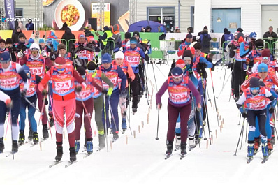 В Самаре почти 1000 лыжников стали участниками фестиваля "Сокольи горы"