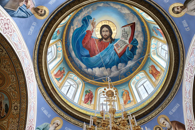 В храме Рождества Христова в селе Рождествено обновили роспись