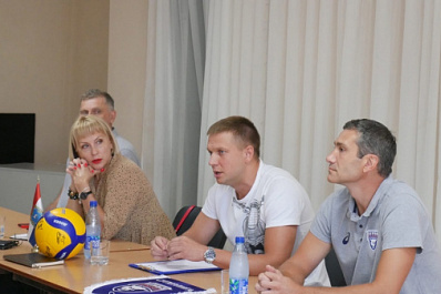 Руководство волейбольной команды "Нова" озвучило задачи на сезон