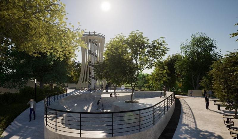 Смотровая площадка, амфитеатр и фонтан: в Кинеле и Октябрьске благоустроят парки