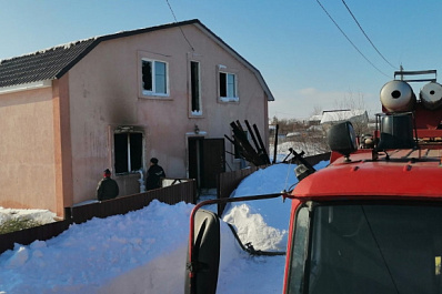 В Самарской области дачный дом сгорел вместе с людьми