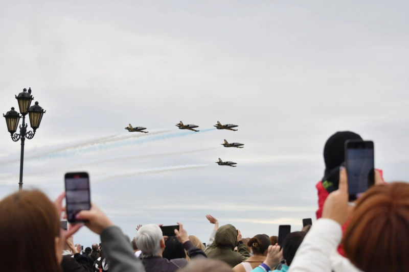 В Самаре более 30 тысяч человек приняли участие в военно-спортивном фестивале "Готов к защите Отечества"