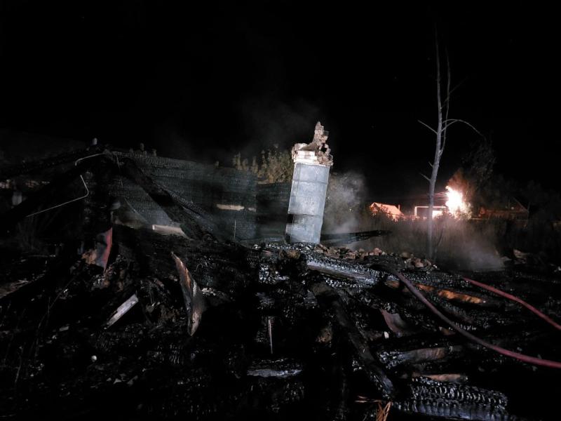 Во время пожара в заброшенном доме в селе Ташла погиб человек