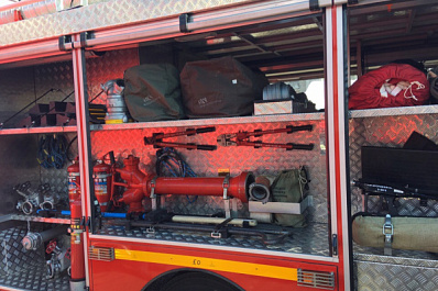 В Самаре открыта выставка пожарно-спасательной техники