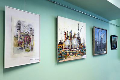 "Химия в красках": художники представили индустриальные пейзажи Тольятти