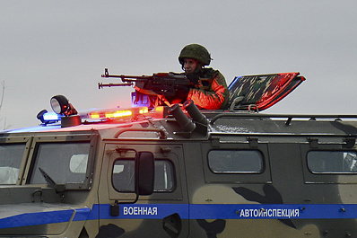 Военная полиция приступила к учениям в Самарской области