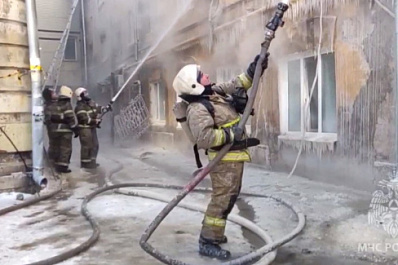 Утром 12 января полностью ликвидирован пожар в жилом доме на Некрасовской в Самаре