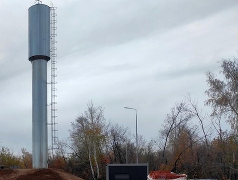 Благодаря новой водонапорной башне в Хворостянском районе улучшилось качество воды 