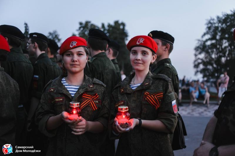 Самара присоединилась к международной акции "Свеча памяти"