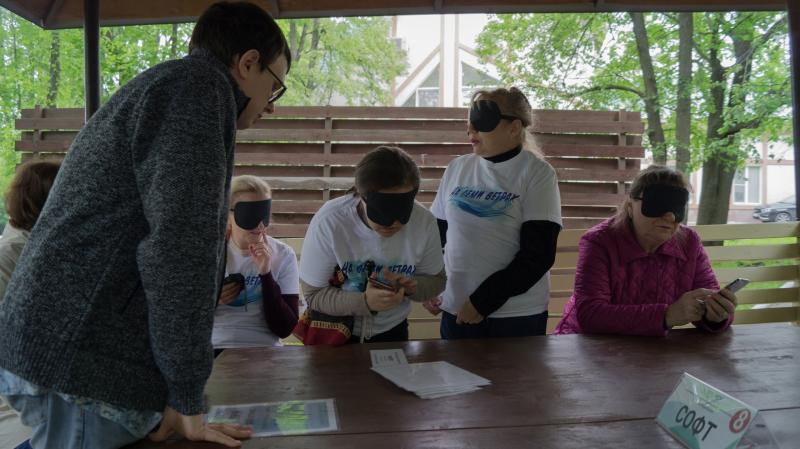 Ситуации жизненные, но очень сложные для слабовидящих: в Самаре завершился областной реабилитационный фестиваль