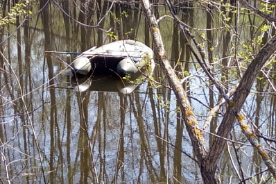 В протоке Волги обнаружили тело рыбака