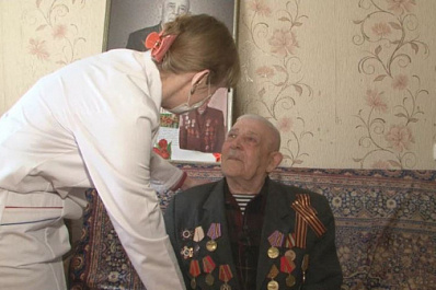 95-летний ветеран ВОВ проходит реабилитацию после победы над COVID-19 в Тольятти