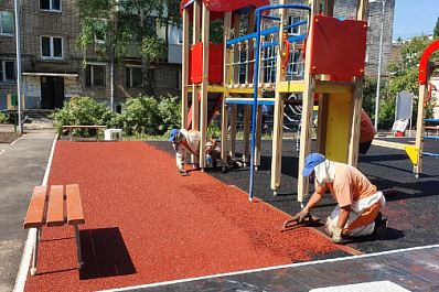 В Октябрьском районе Самары благоустроят три двора   