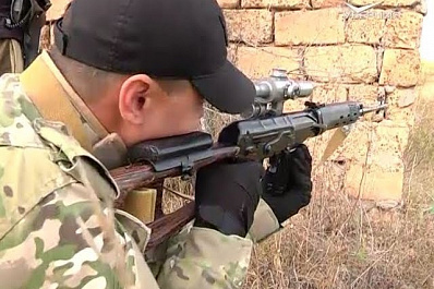 Самарский ОМОН Росгвардии вышел в поля