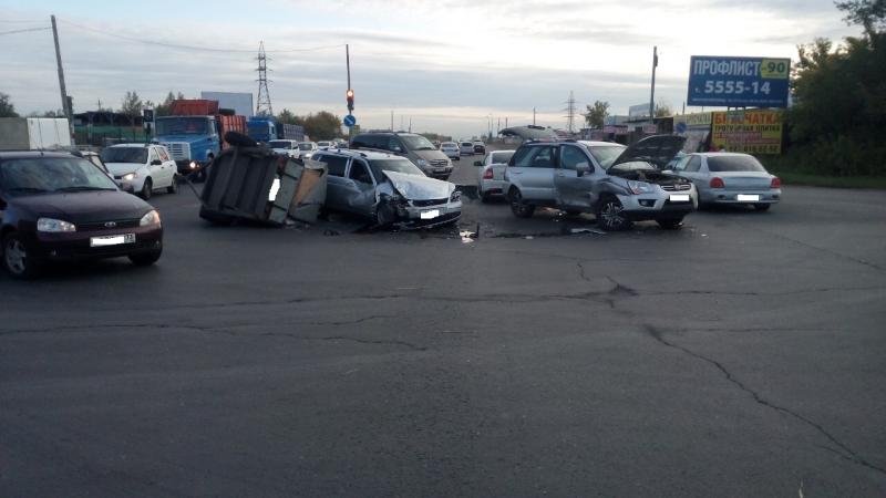 Массовую аварию в Самарской области могла спровоцировать автоледи