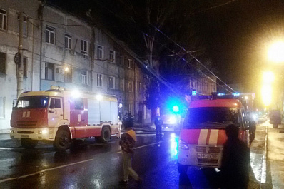 В Самаре загорелись крыши в двух домах на Комсомольской и Некрасовской