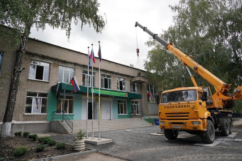 На финишной прямой: самарские строители продолжают восстановление школ в Снежном