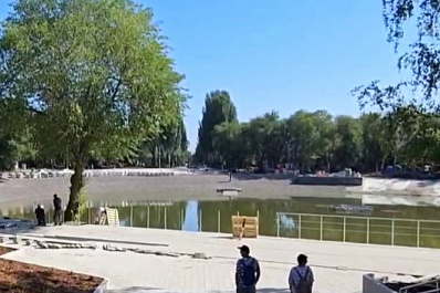 Стало известно, когда заполнится озеро в самарском парке "Молодежный" 