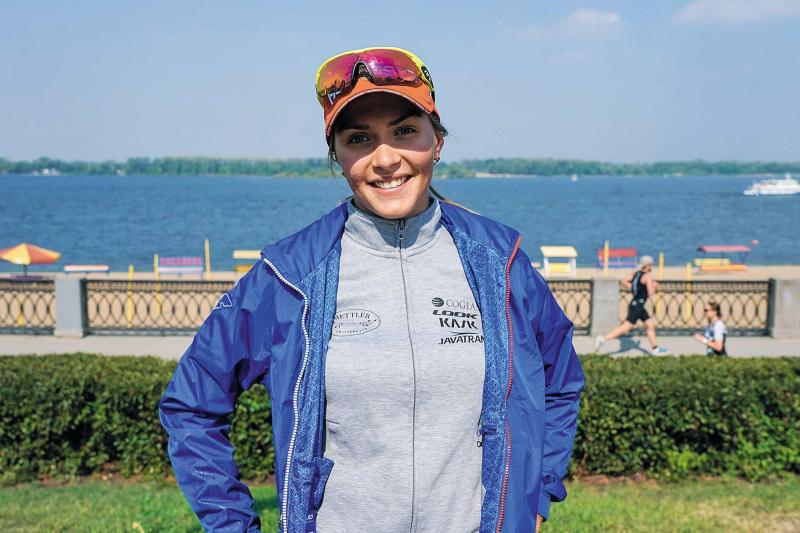 Самарская велосипедистка стала призером Спартакиады