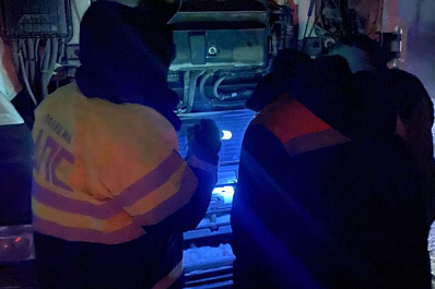 Самарские полицейские спасли замерзающего на трассе водителя