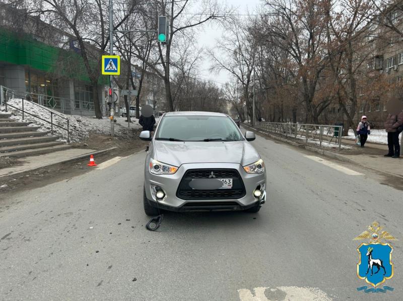 В Самаре водитель Mitsubishi сбил 7-летнюю девочку