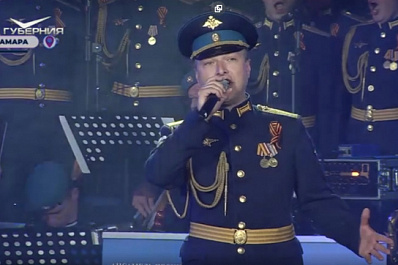 На самарской сцене выступил Ансамбль песни и пляски ВДВ России