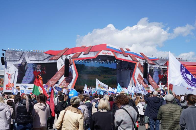 В Самарской области проходят торжества в честь праздника Весны и Труда