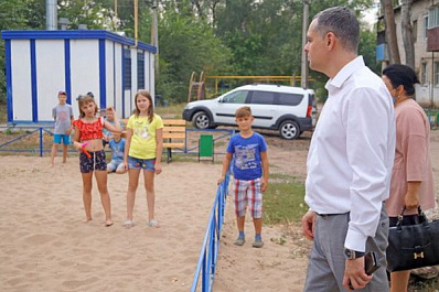 В Ставропольском районе заканчиваются работы по благоустройству дворов 