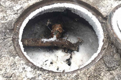 В Куйбышевском районе Самары после аварии отогревают замерзшие трубы