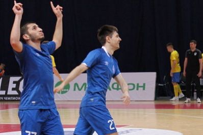 Мини-футбольное "Динамо" одержало вторую победу в матче "Бронзовой серии"