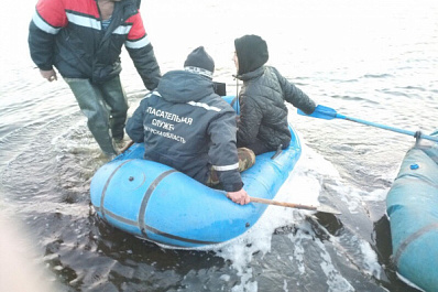 В Самарской области спасли тонувшего рыбака