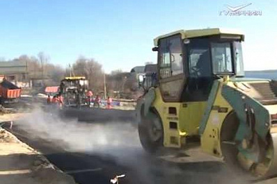 В Октябрьске проверили ход строительства нового пляжа