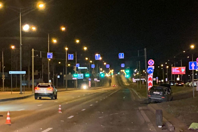 В Самаре ночью на Московском шоссе погиб человек